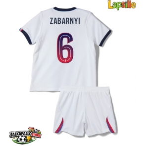 Paris Saint-Germain Ilya Zabarnyi #6 Vieraspaita Lapsille 2026-27 Lyhythihainen (+ shortsit)